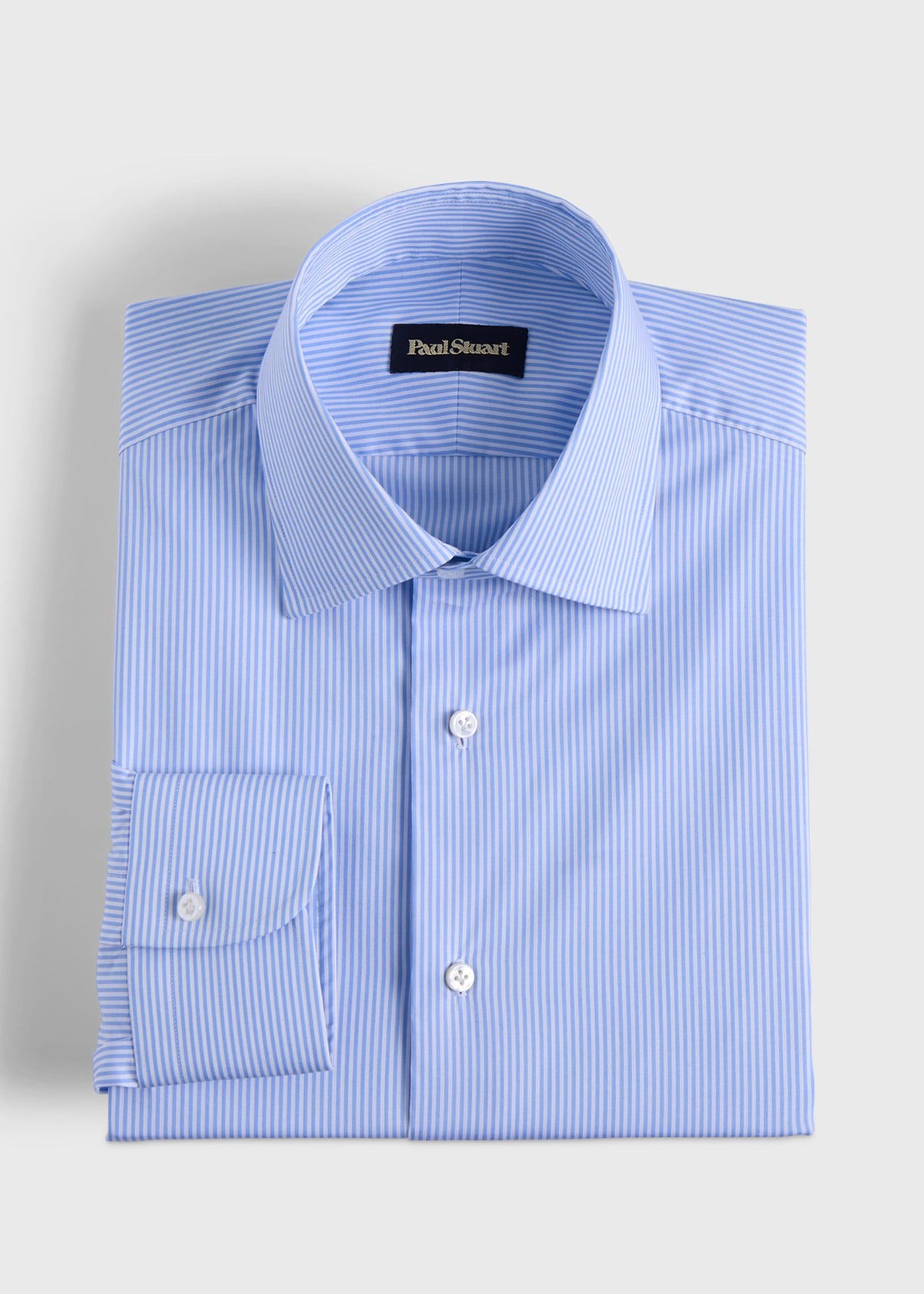Handmade Narrow Bengal Stripe Dress Shirt - Paul Stuart Discount