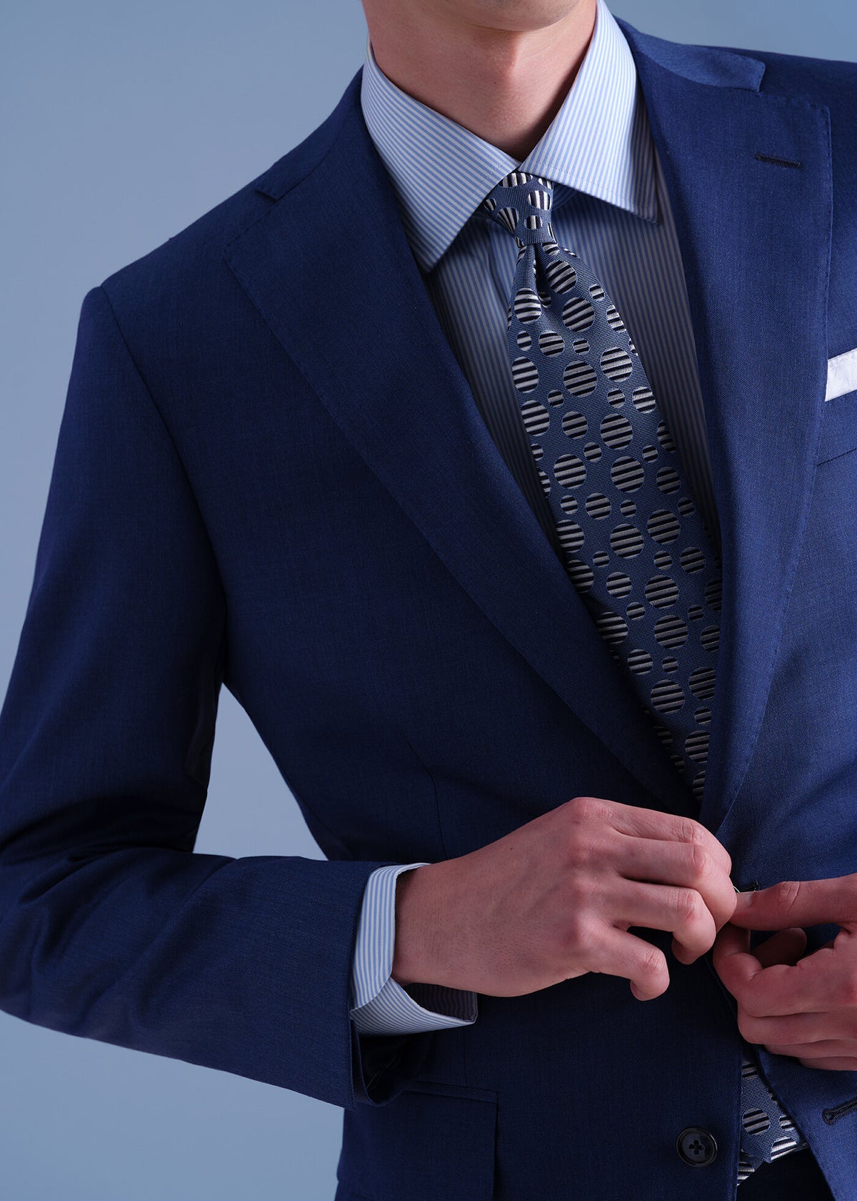 Handmade Narrow Bengal Stripe Dress Shirt - Paul Stuart Discount