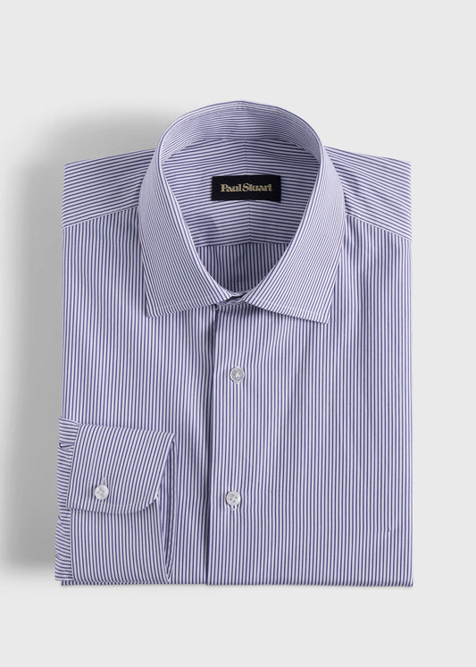 Handmade Micro Stripe Dress Shirt - Paul Stuart Deals