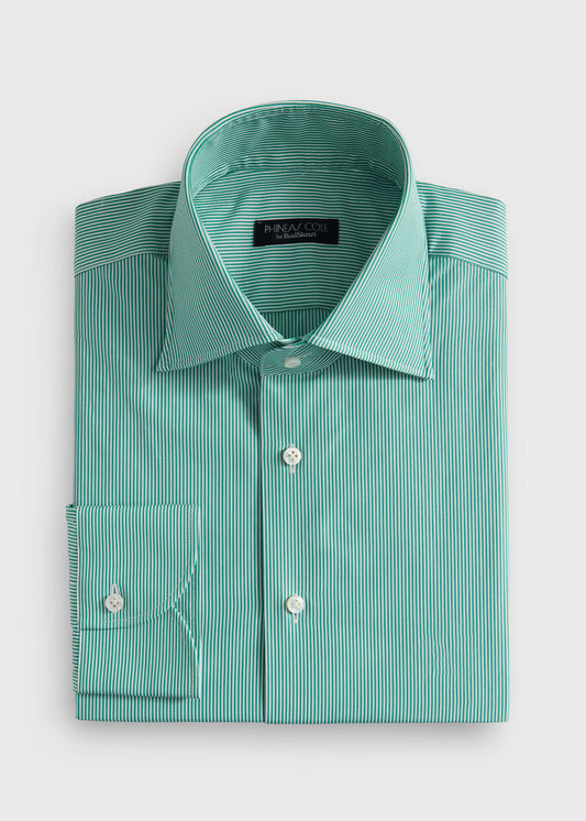 Narrow Stripe Dress Shirt - Paul Stuart Latest