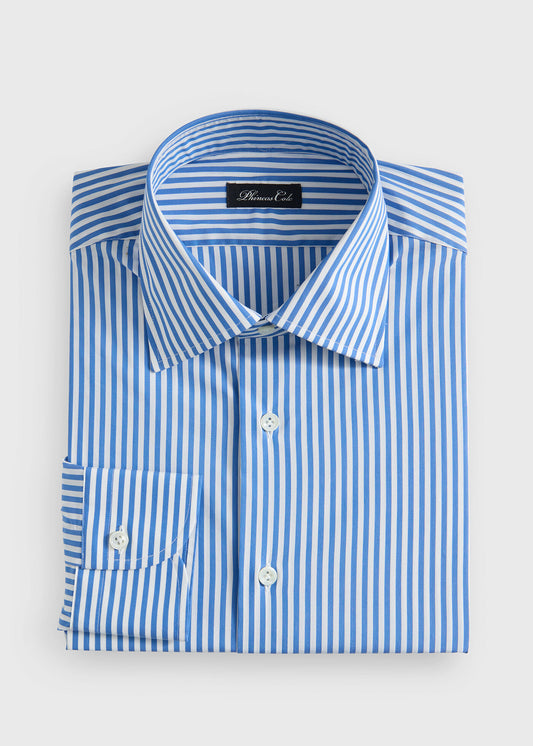Two-Tone Stripe Dress Shirt - Paul Stuart Trusted