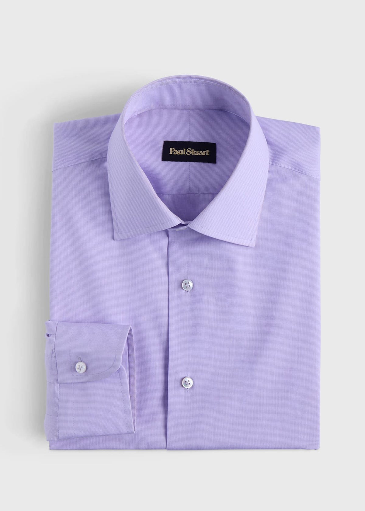Handmade Micro Check Dress Shirt - Paul Stuart Value