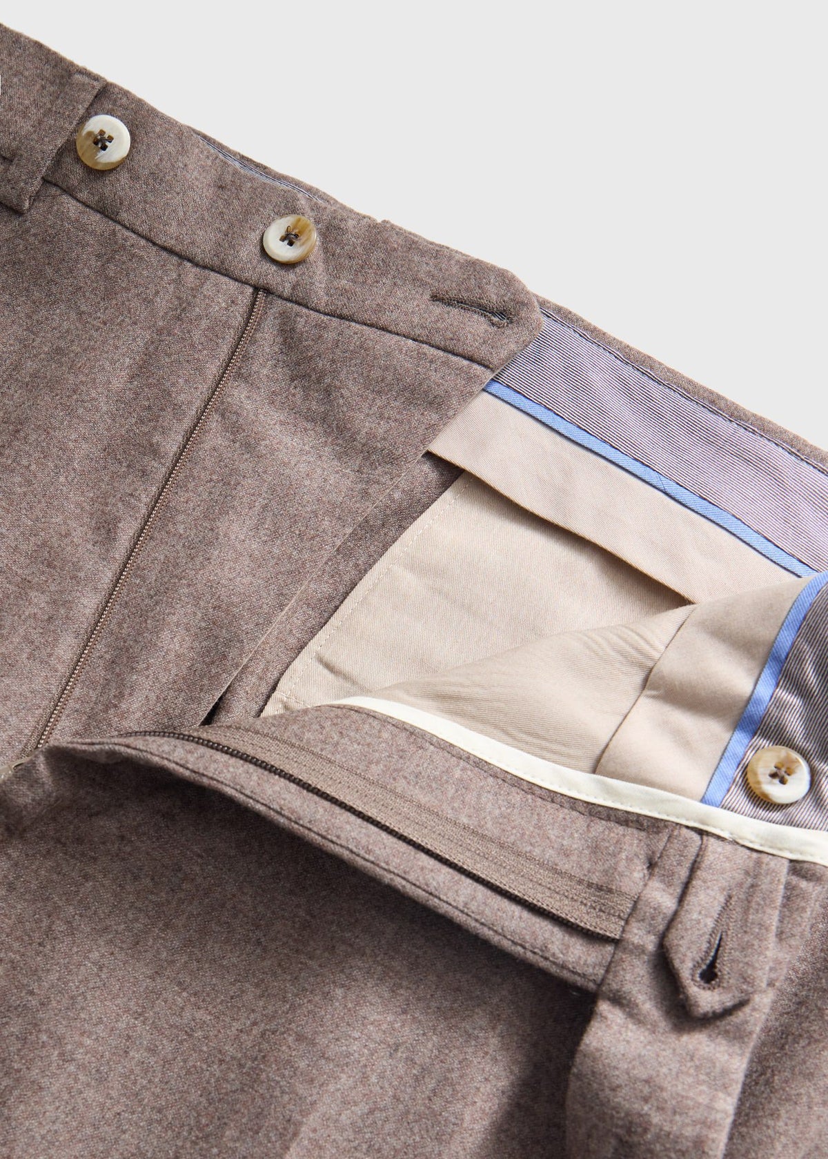 Flannel Dress Trouser - Paul Stuart Popular
