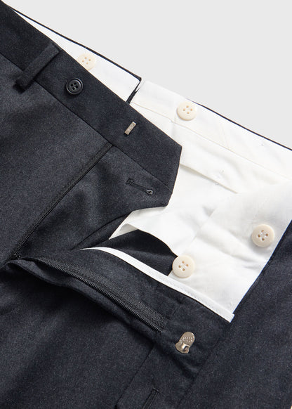 Wool & Cashmere Flannel Trouser - Paul Stuart Premium