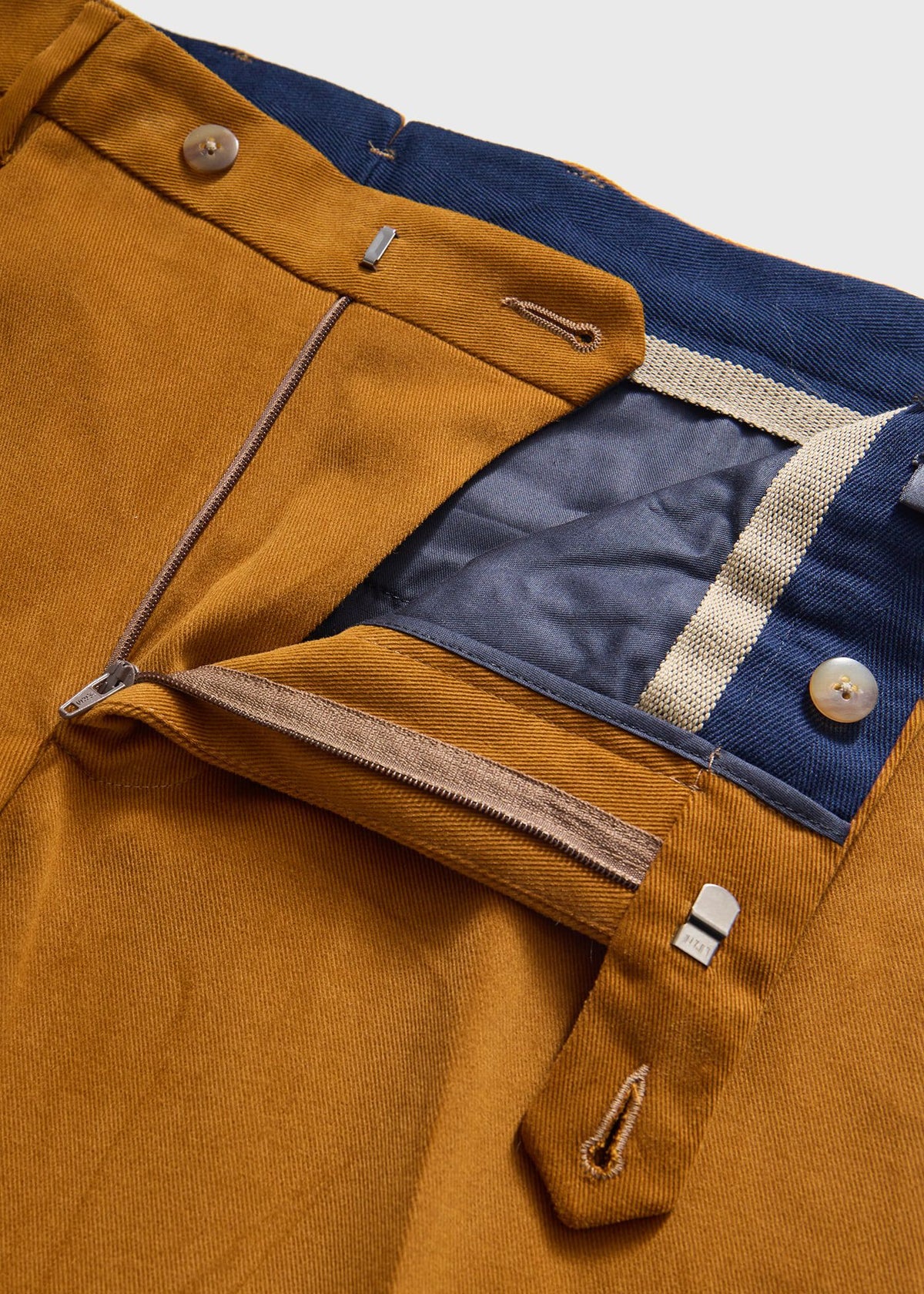 Brushed Cotton Trouser - Paul Stuart Quality