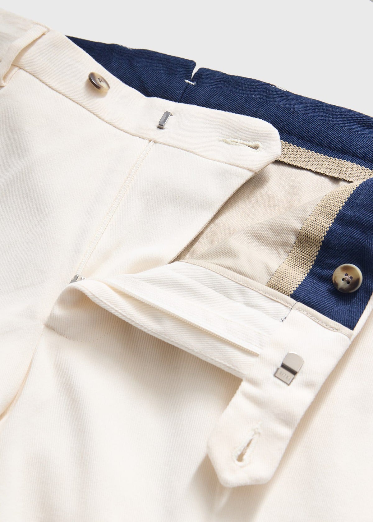 Brushed Cotton Trouser - Paul Stuart Essential