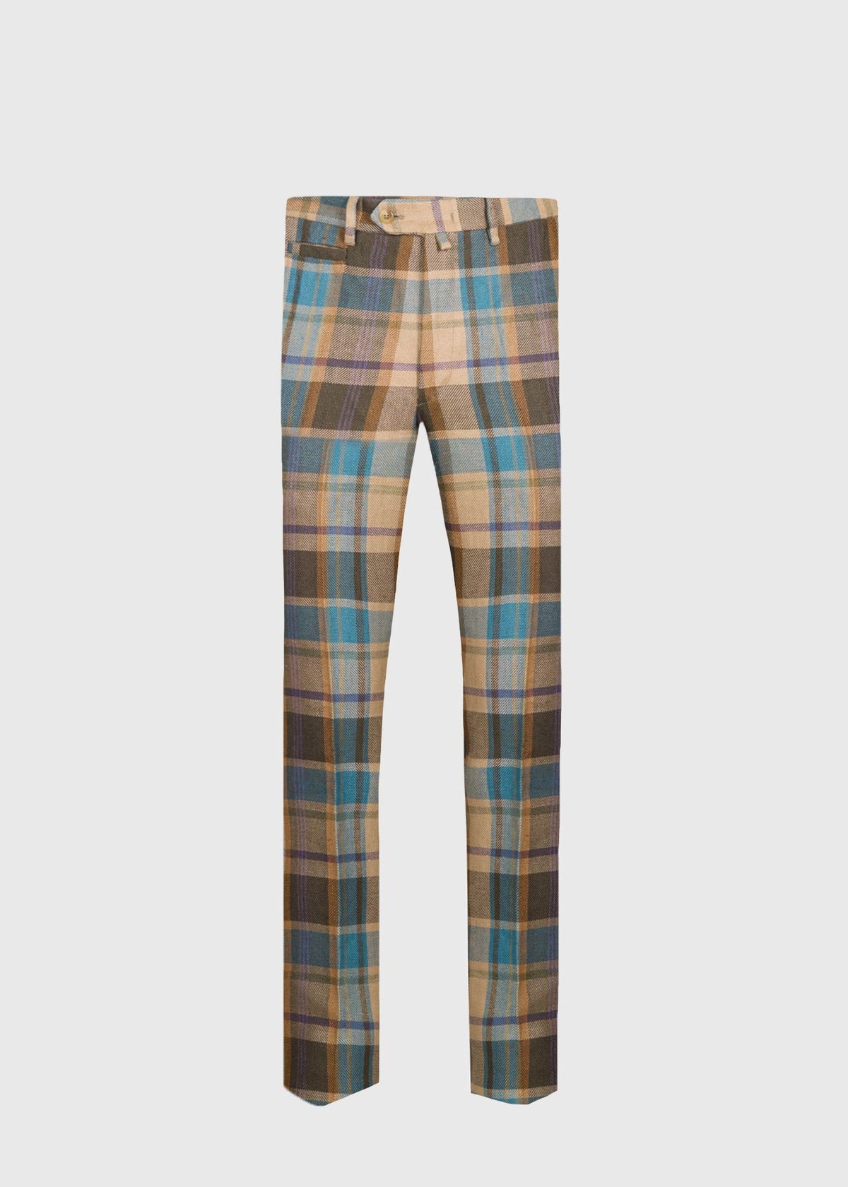 Linen Plaid Dress Trouser - Paul Stuart Hot Sale