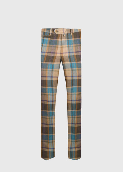 Linen Plaid Dress Trouser - Paul Stuart Hot Sale