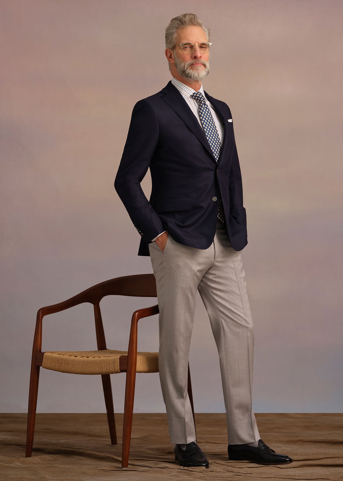 Super 110s All Year Wool Dress Trouser - Paul Stuart Exclusive