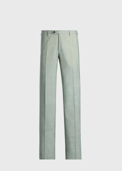 Wool Plaid Dress Trouser - Paul Stuart Premium