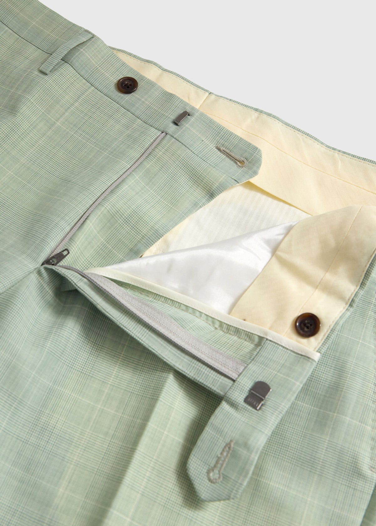 Wool Plaid Dress Trouser - Paul Stuart Premium