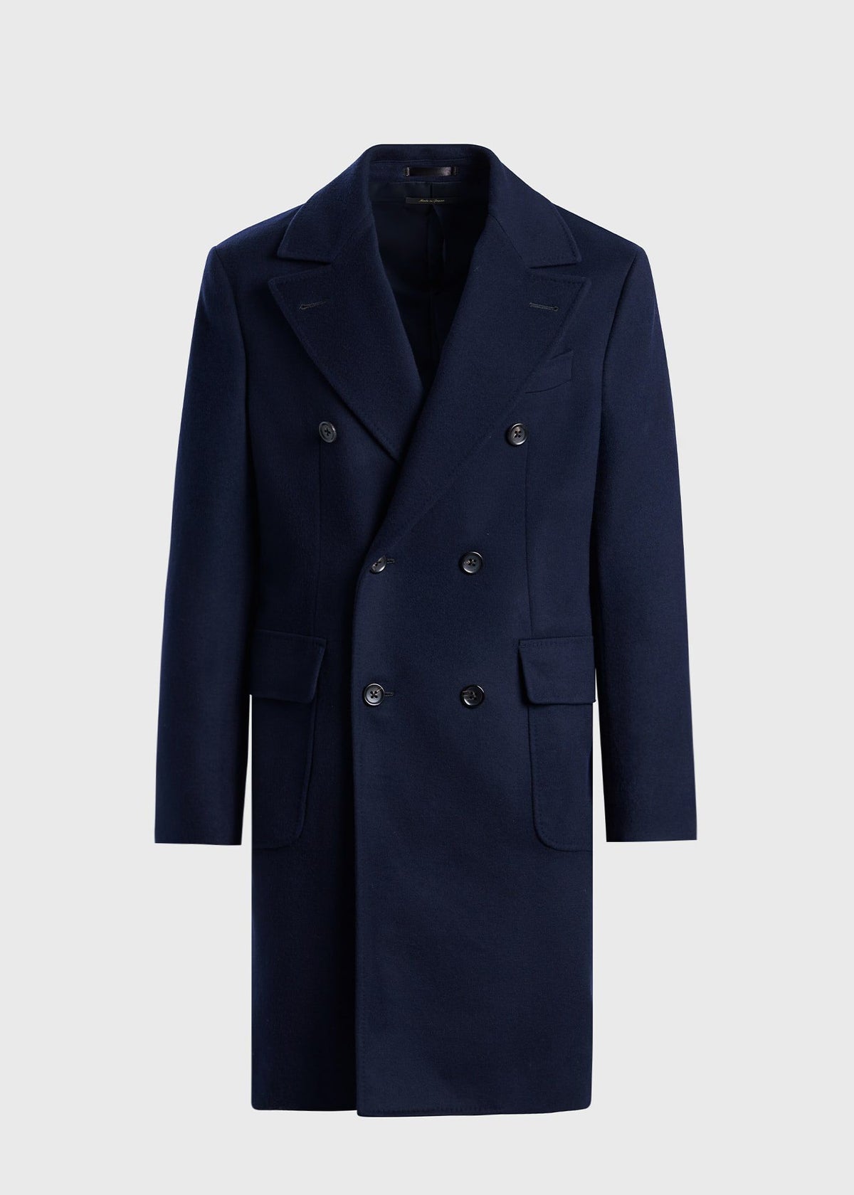 Super 170s Double-Breasted Coat - Paul Stuart Classic