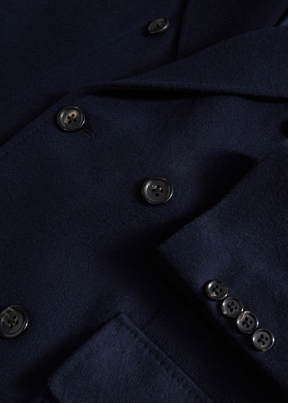 Super 170s Double-Breasted Coat - Paul Stuart Classic