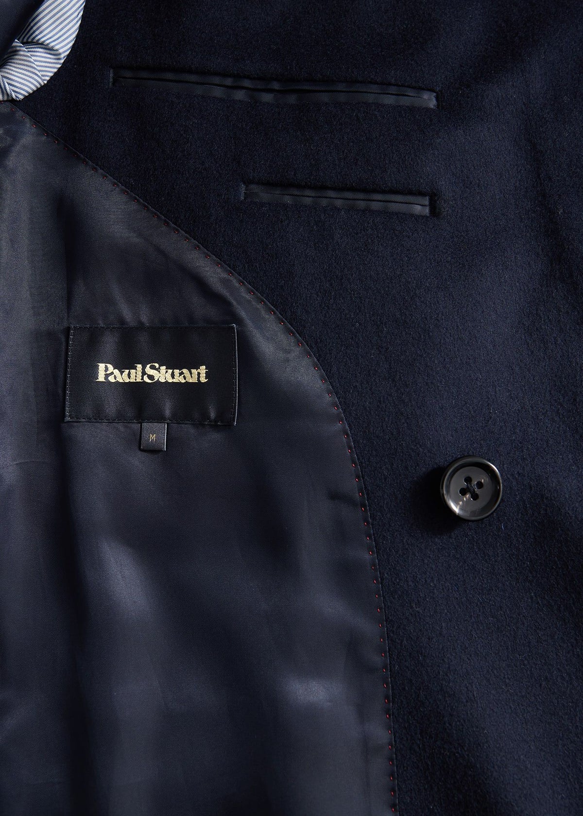Super 170s Double-Breasted Coat - Paul Stuart Classic