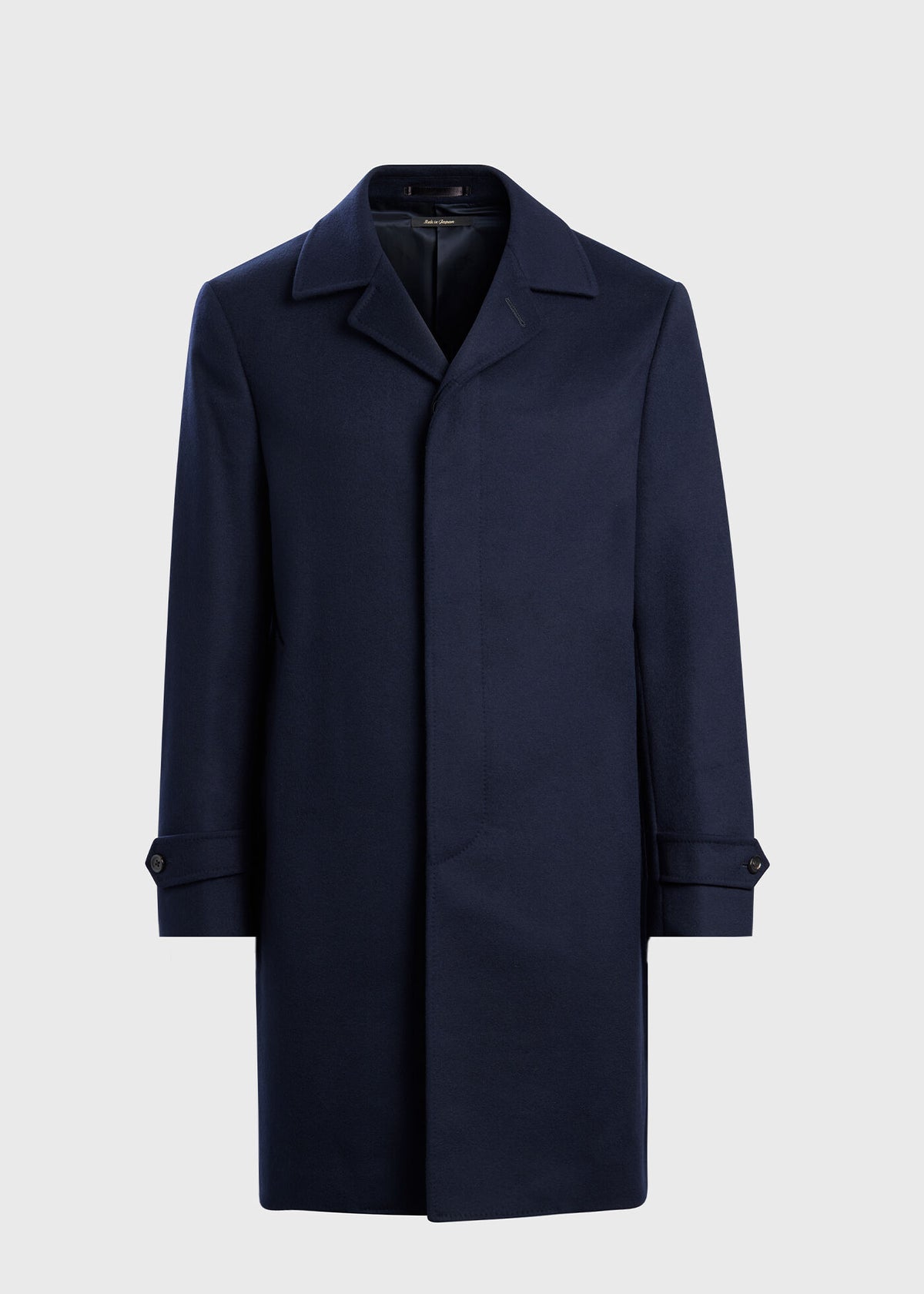 Super 170s Wool Water Repellent Coat - Paul Stuart Great Value