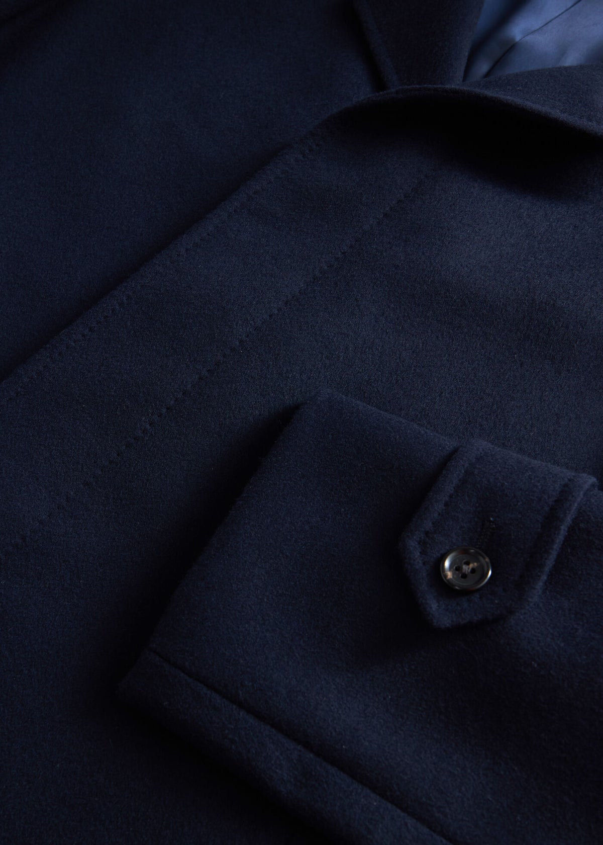 Super 170s Wool Water Repellent Coat - Paul Stuart Great Value