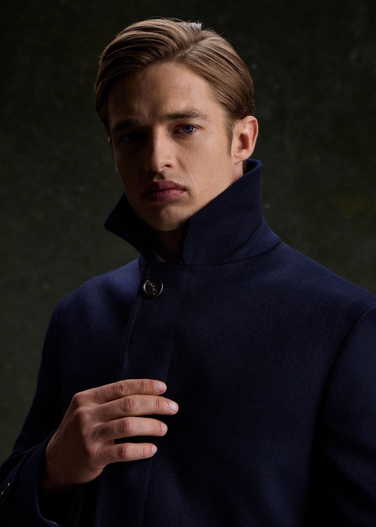 Super 170s Wool Water Repellent Coat - Paul Stuart Great Value