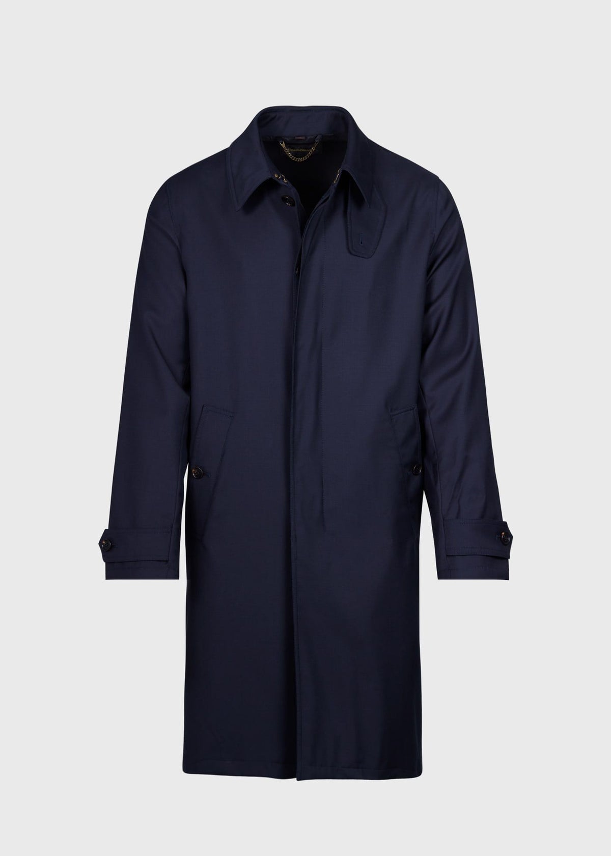Water Repellent Wool Coat - Paul Stuart Quality