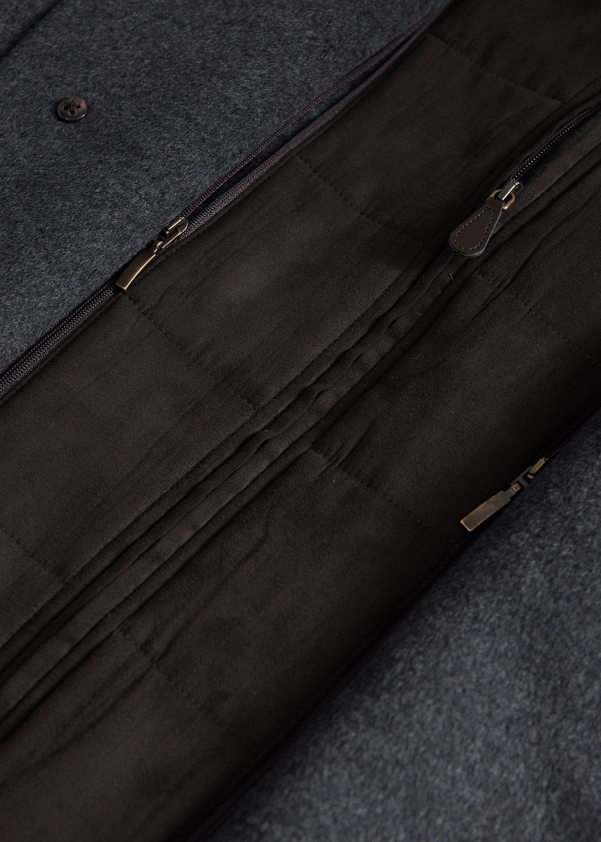Wool & Cashmere Overcoat with Gilet - Paul Stuart Essential