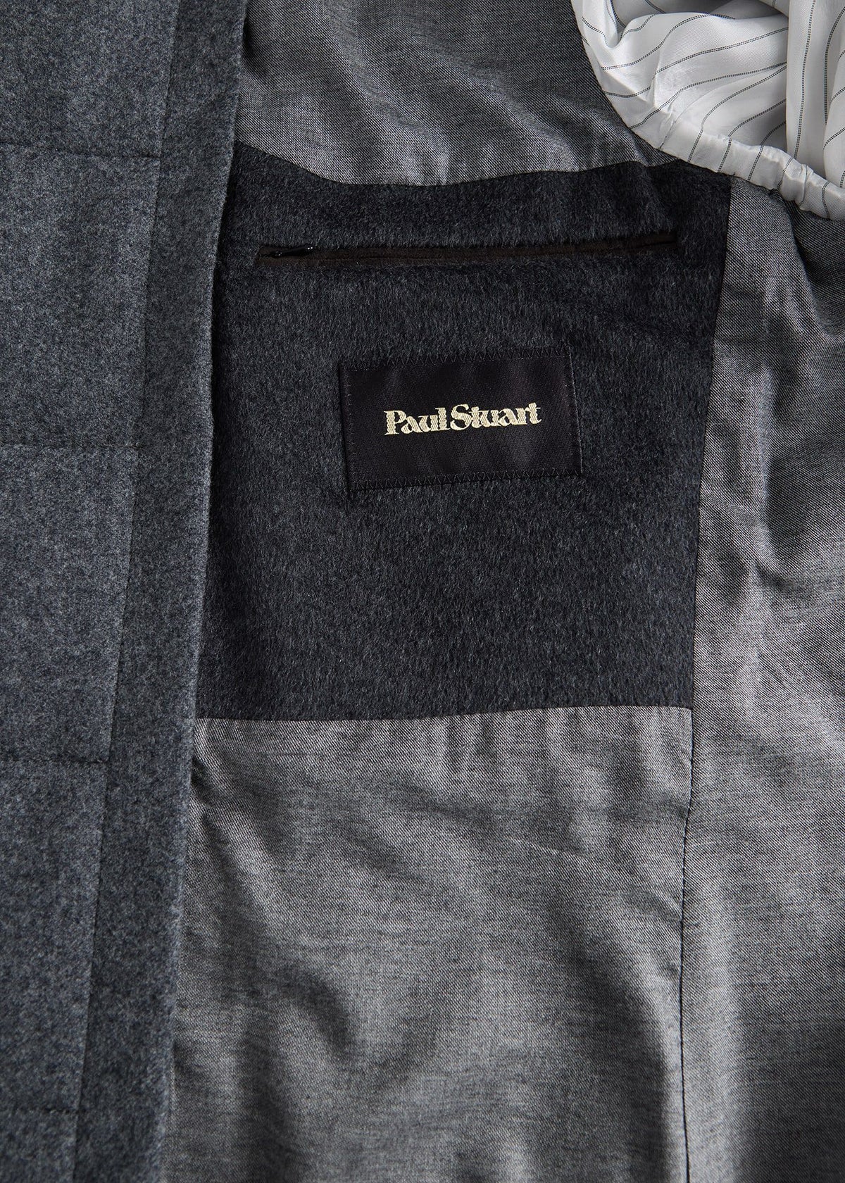 Wool & Cashmere Overcoat with Gilet - Paul Stuart Essential
