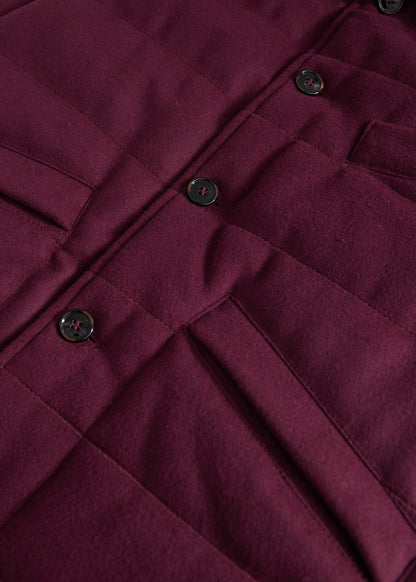 Wool & Cashmere Quilted Vest - Paul Stuart Popular