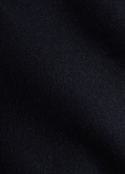 Modern Peacoat with Leather Detail - Paul Stuart Classic
