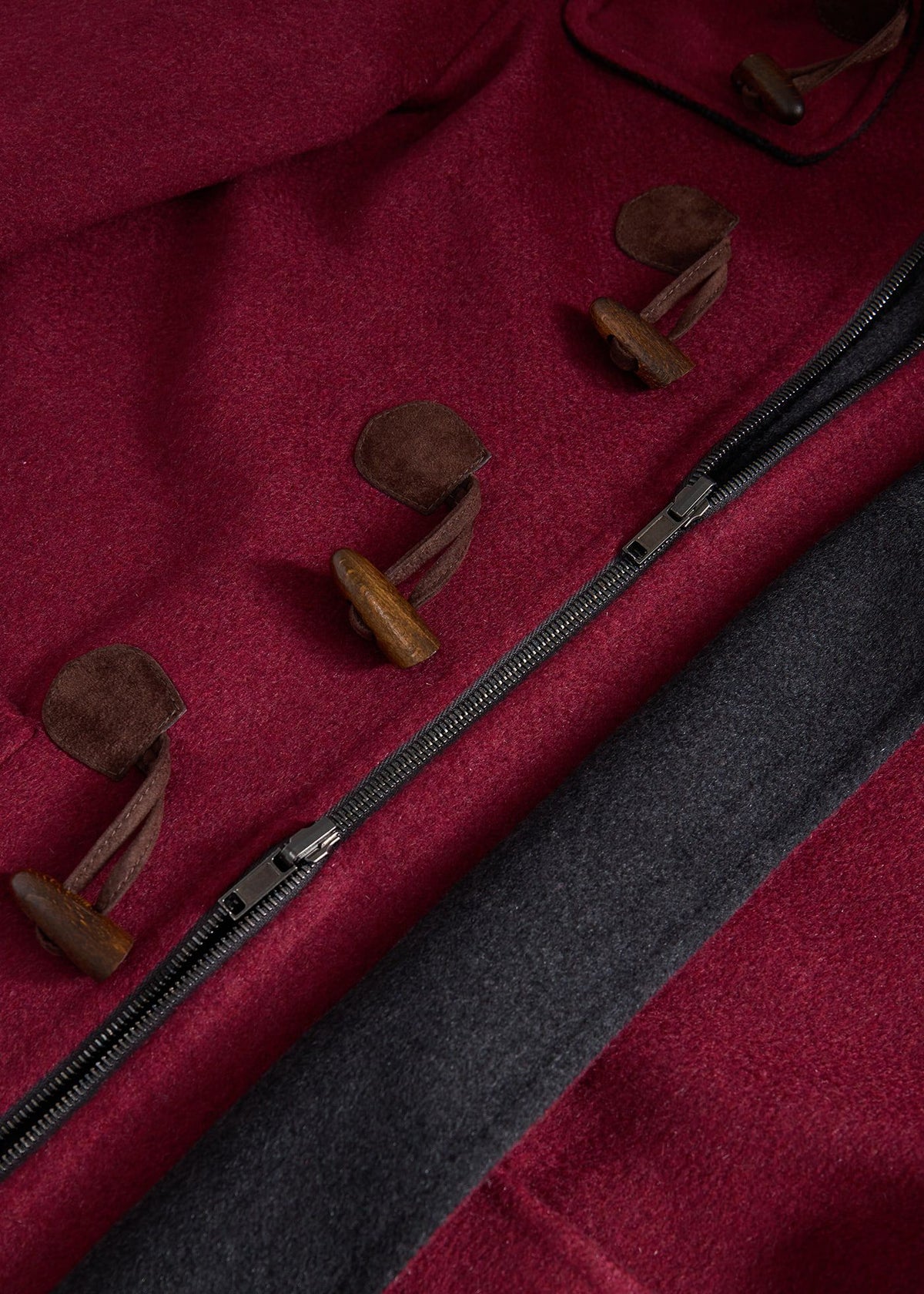 Double Faced Cashmere Toggle Coat - Paul Stuart Signature
