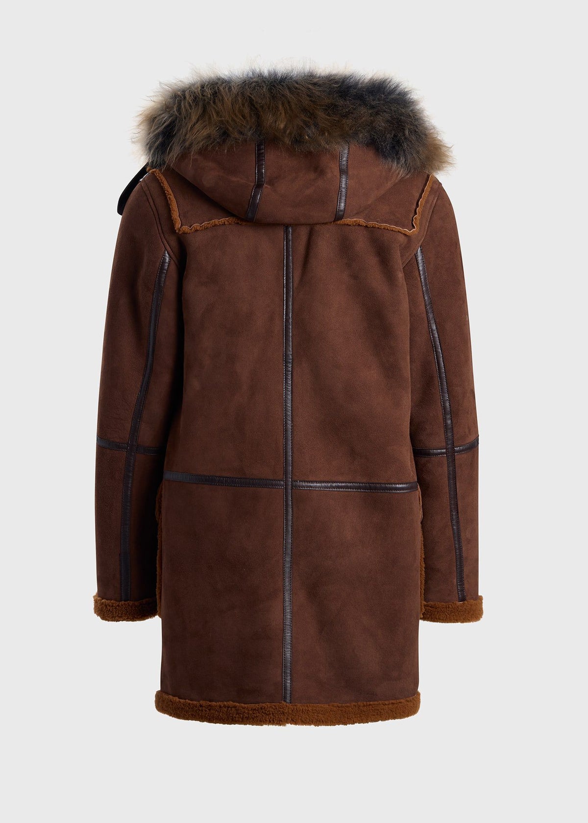 Shearling Toggle Coat - Paul Stuart Sale
