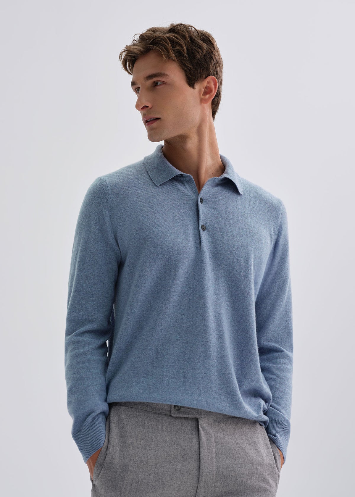 Essential Cashmere Polo - Paul Stuart Trusted