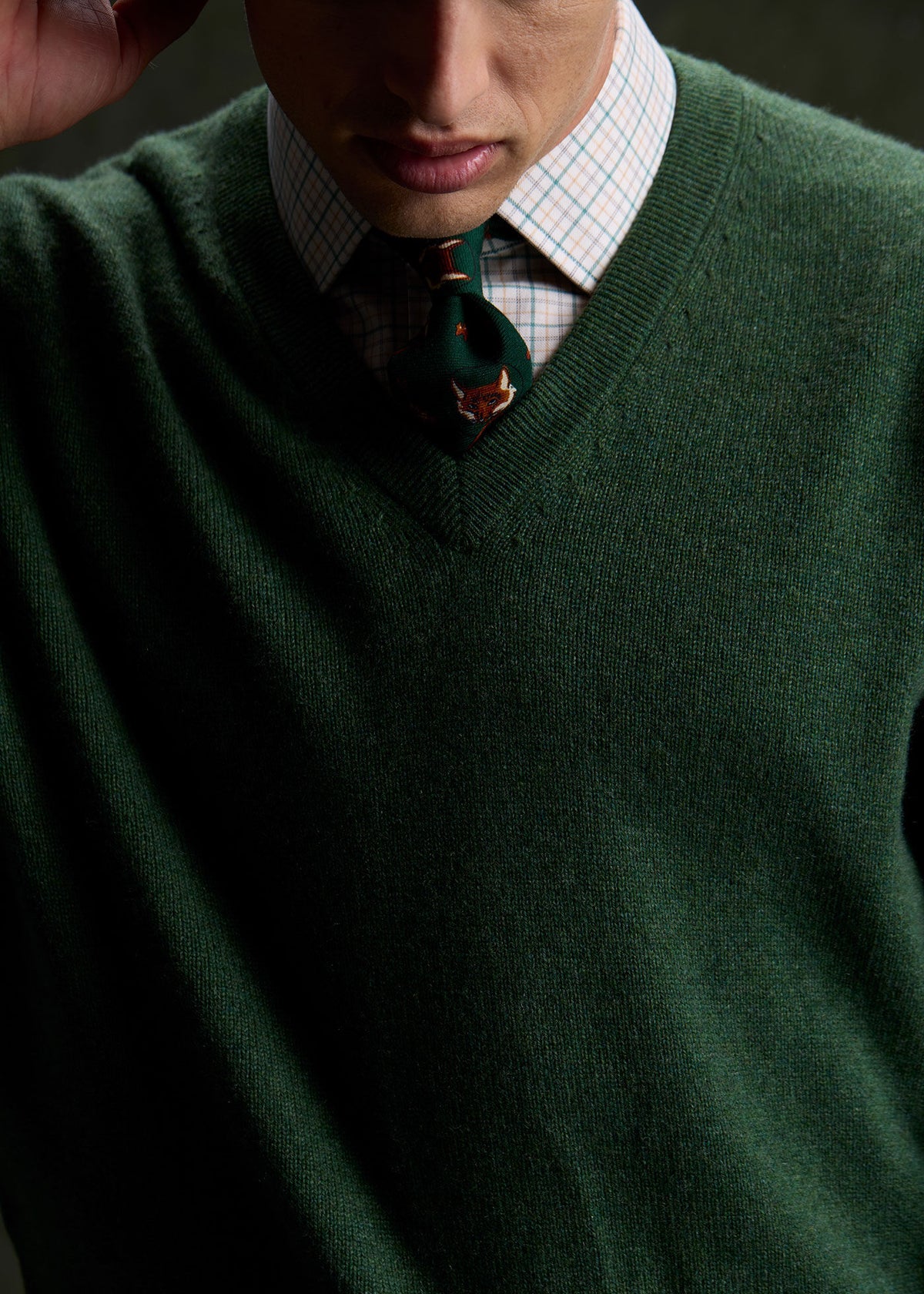 Classic Cashmere V-Neck Sweater - Paul Stuart Classic
