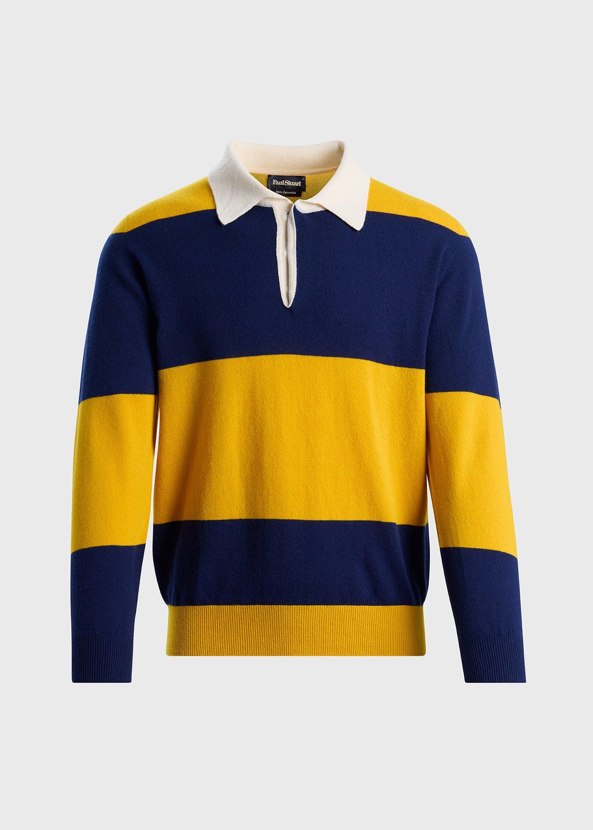 Lightweight Cashmere Rugby Sweater - Paul Stuart Signature