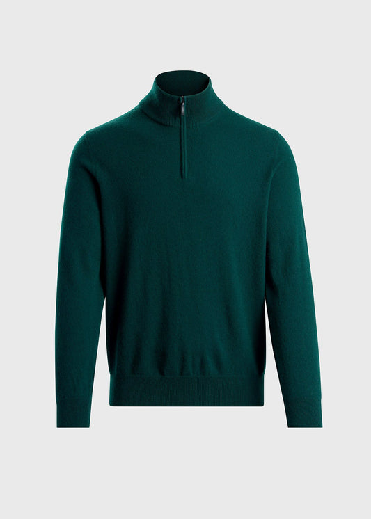 Essential Cashmere Quarter Zip Sweater - Paul Stuart Hot Sale