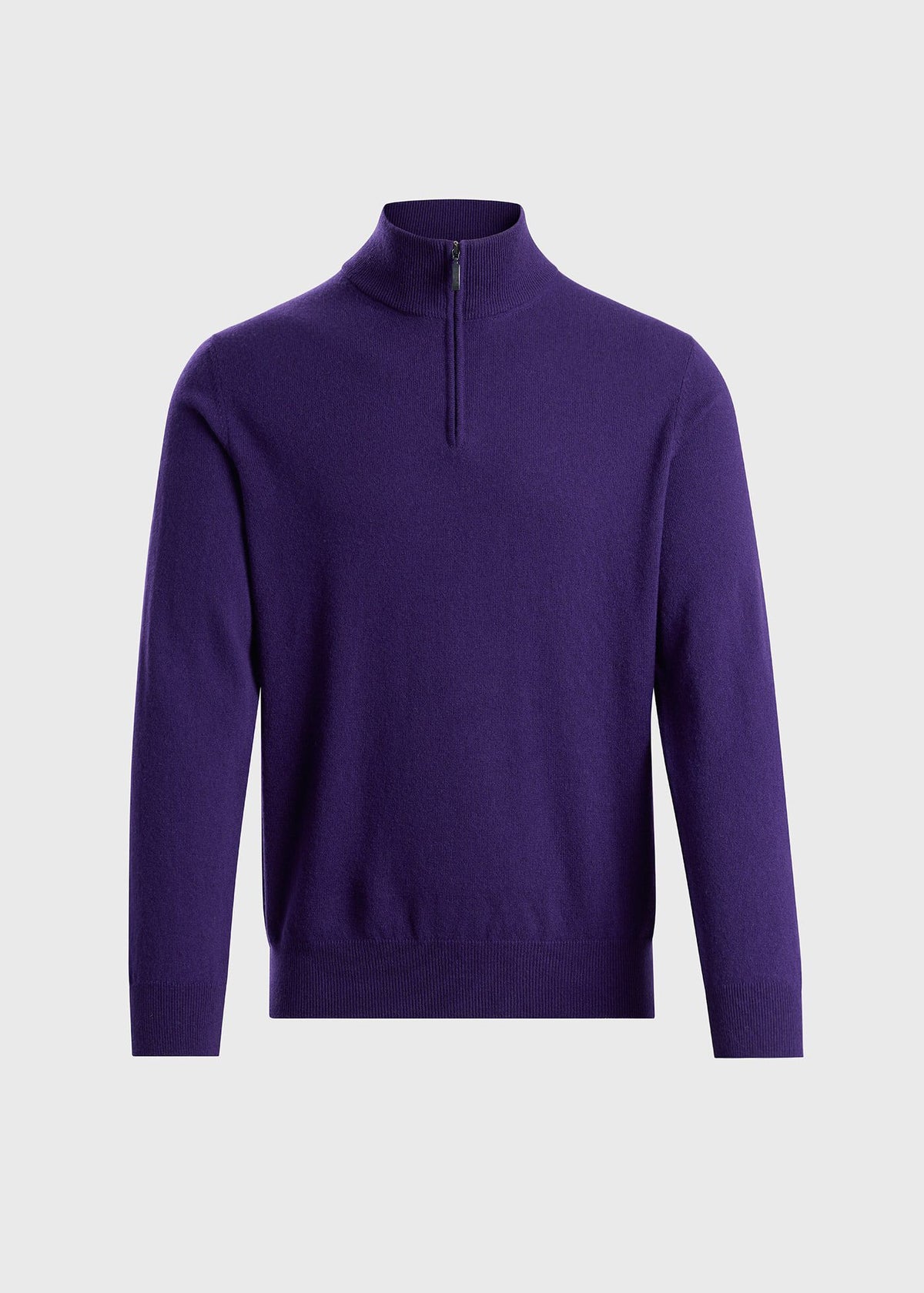 Essential Cashmere Quarter Zip Sweater - Paul Stuart Premium