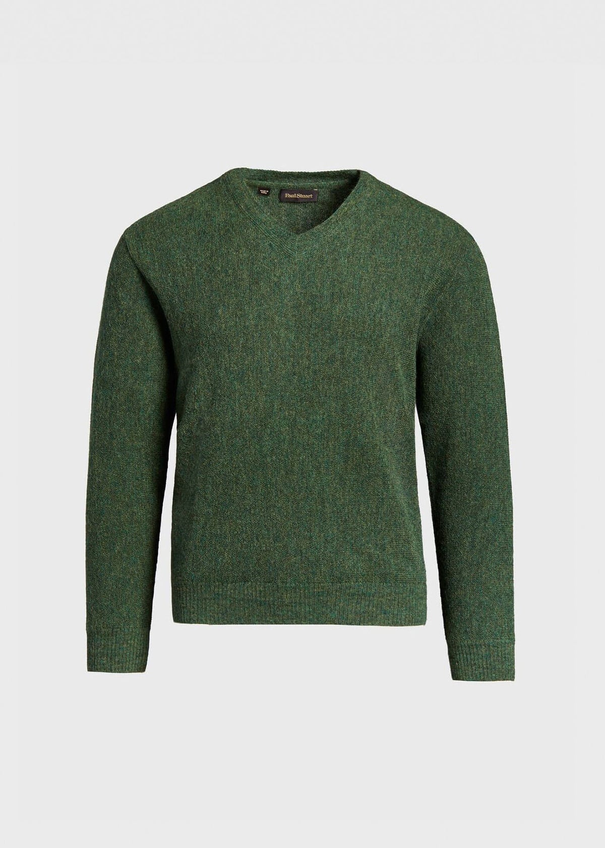 Classic Alpaca Links V-Neck Sweater - Paul Stuart Premium