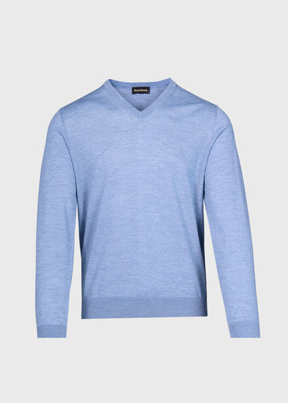Essential Merino Wool V-neck Sweater - Paul Stuart New