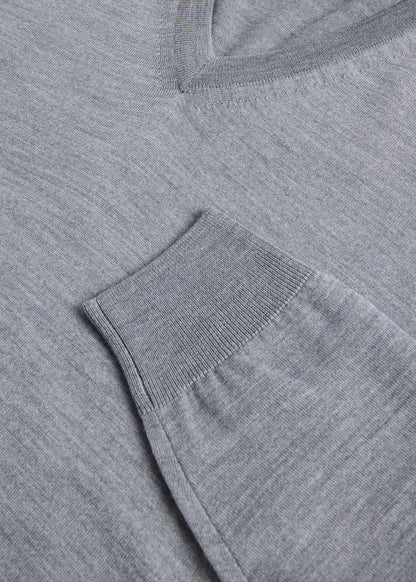 Essential Merino Wool V-neck Sweater - Paul Stuart Best Seller