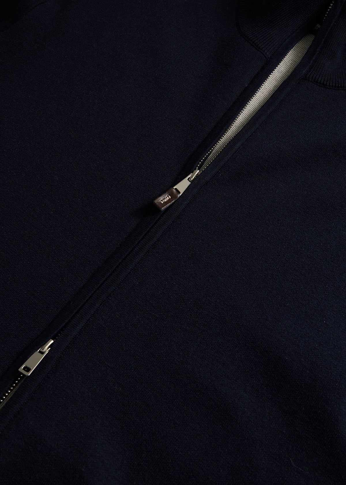Silk & Cotton Full Zip Cardigan - Paul Stuart New