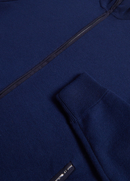 Wool Jersey Zip Cardigan - Paul Stuart Great Value