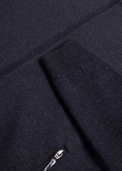 Wool Jersey Zip Cardigan - Paul Stuart Trending