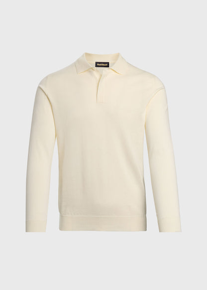 Organic Cotton Long Sleeve Polo - Paul Stuart Hot Sale