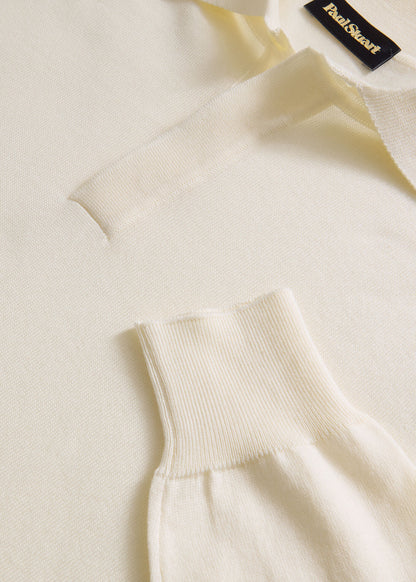 Organic Cotton Long Sleeve Polo - Paul Stuart Hot Sale