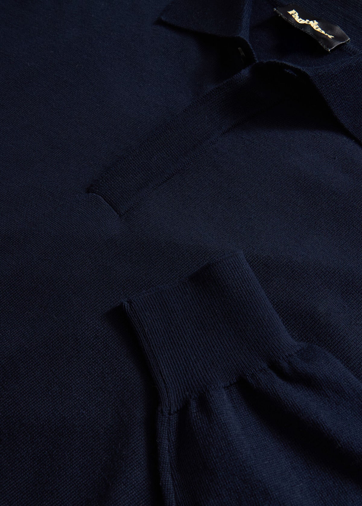 Organic Cotton Long Sleeve Polo - Paul Stuart Premium