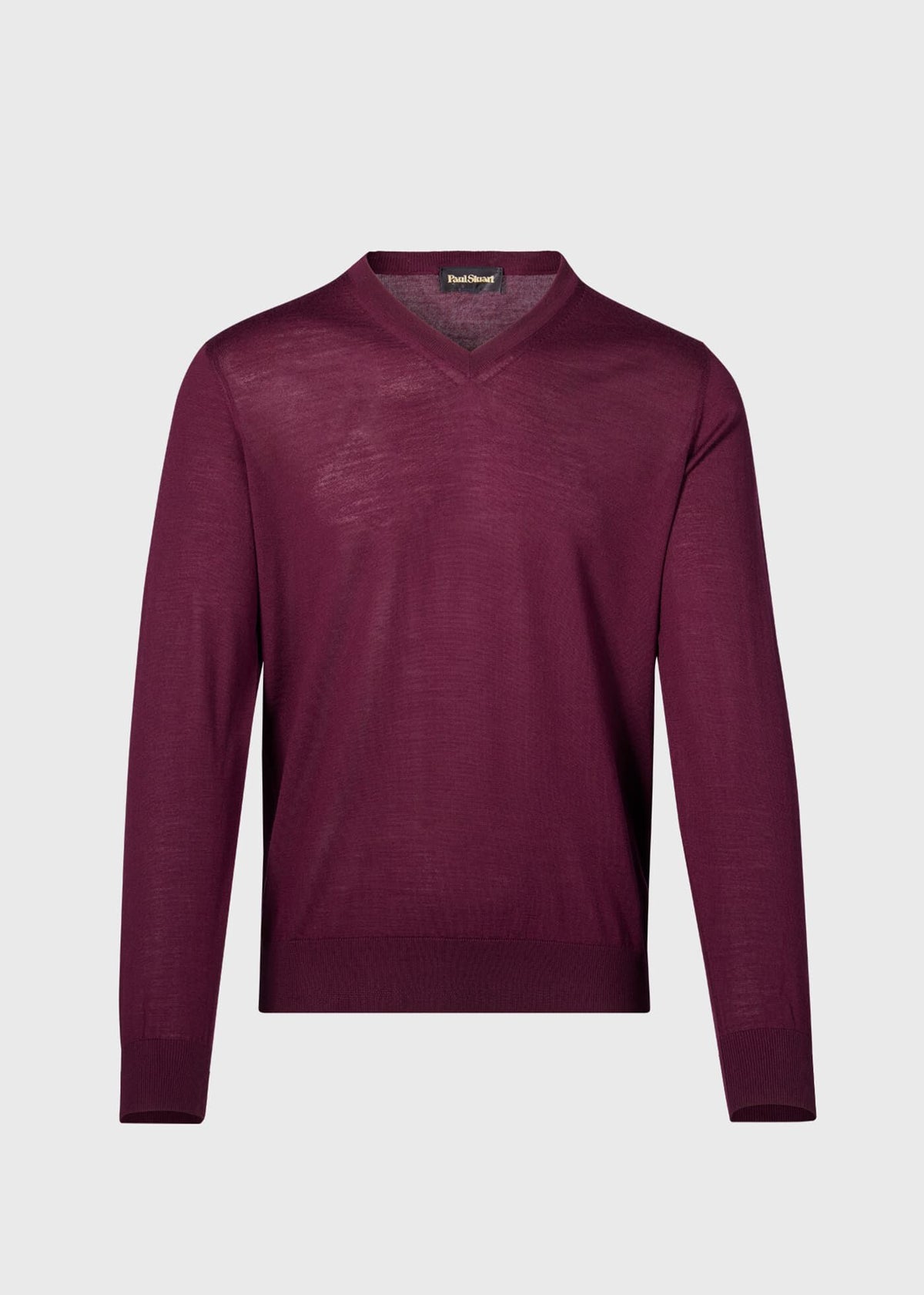 Essential Merino Wool V-neck Sweater - Paul Stuart Premium