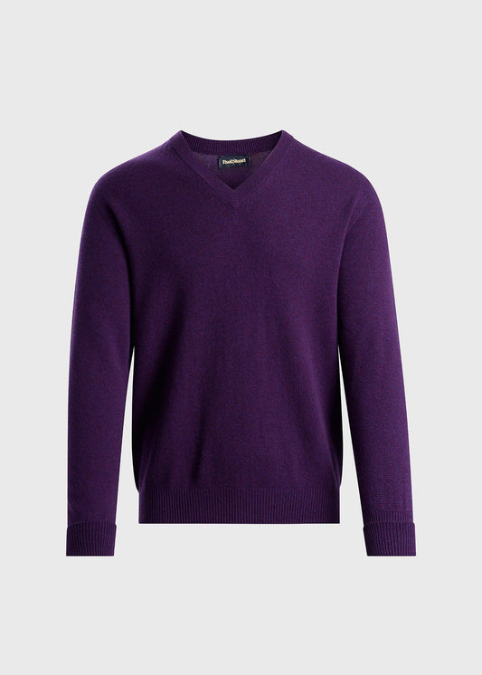 Classic Cashmere V-Neck Sweater - Paul Stuart Recommended