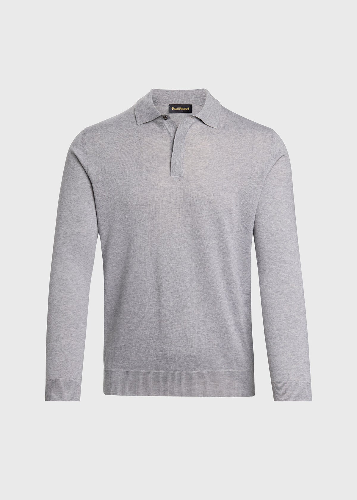 Organic Cotton Long Sleeve Polo - Paul Stuart Exclusive