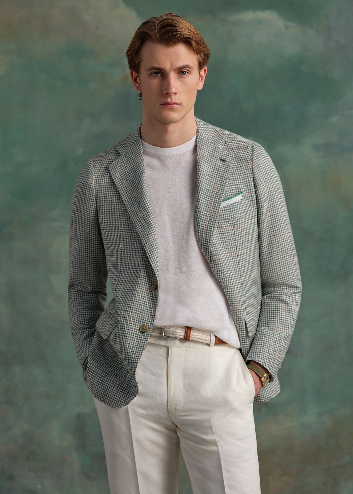 Cotton & Linen Summer Sweater - Paul Stuart Special Offer