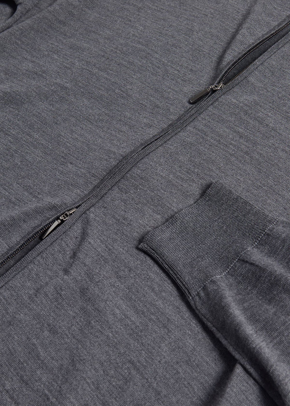Essential Merino Wool Zip Cardigan - Paul Stuart Trending