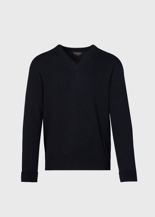 Classic Cashmere V-Neck Sweater - Paul Stuart Sale