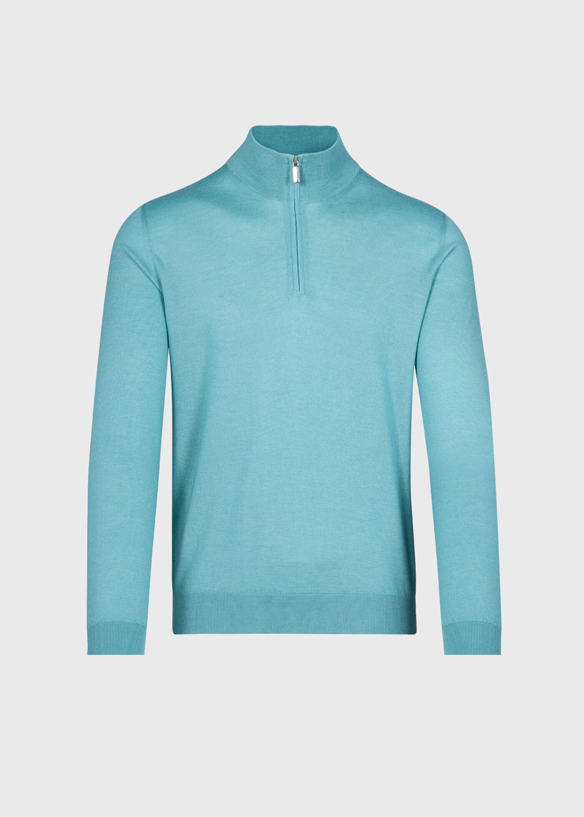 Cashmere & Silk Quarter Zip Pullover - Paul Stuart Classic