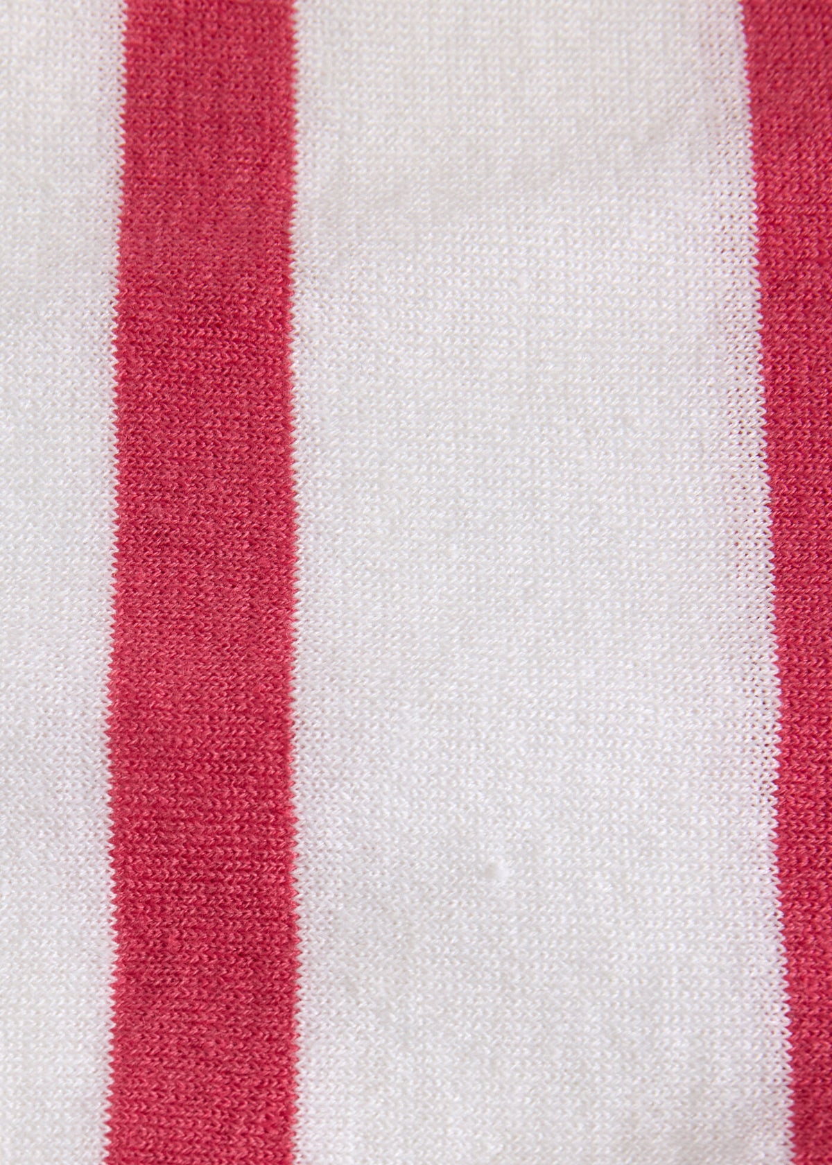 Linen & Cotton Horizontal Stripe Polo - Paul Stuart New